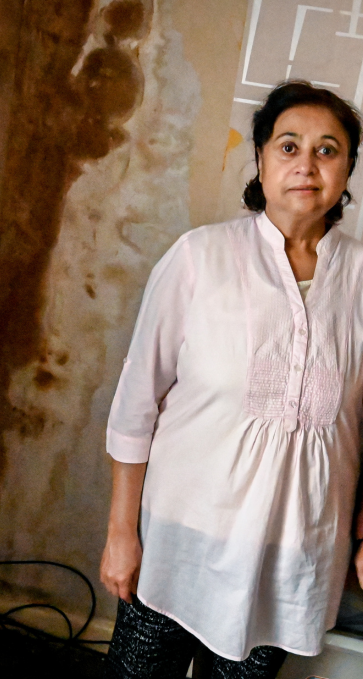 National Energy Action client in damp house before we helped