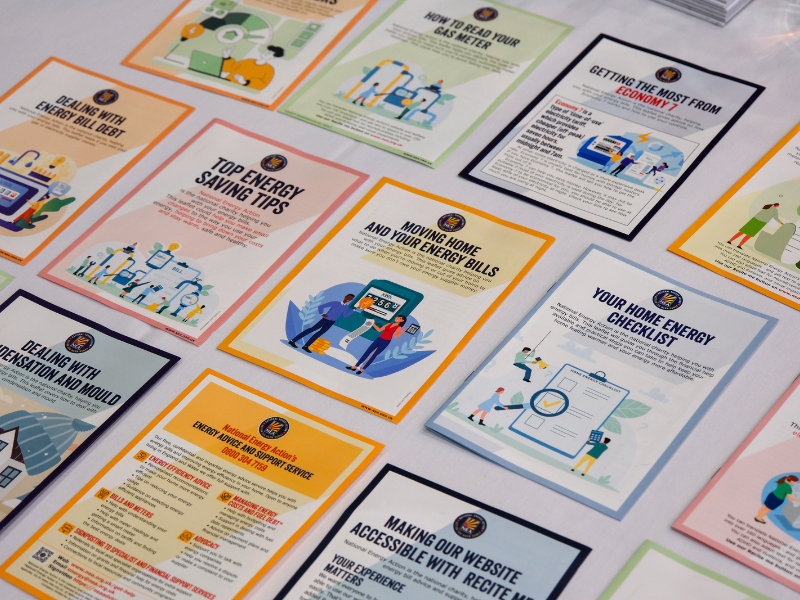 National Energy Action advice leaflets