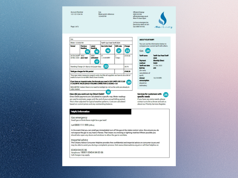 Energy bill mock up part one