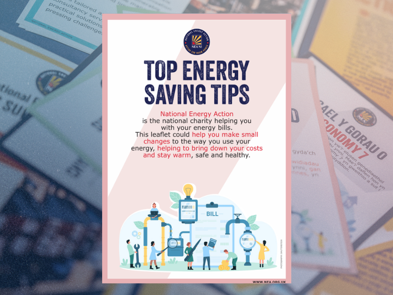 Leaflet energy saving tips NI
